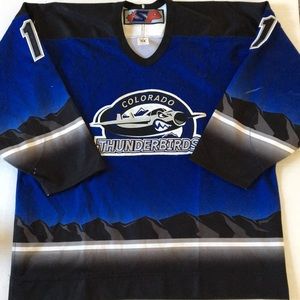 Colorado Thunderbirds Minor League Hockey Jersey #11 Size 54 Preowned
